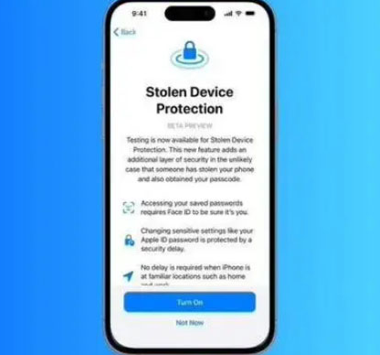 隆德苹果授权维修店分享被盗设备保护功能开启方法 