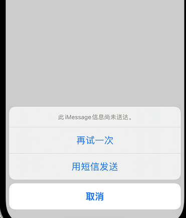 隆德apple维修iPhone上无法正常发送iMessage信息