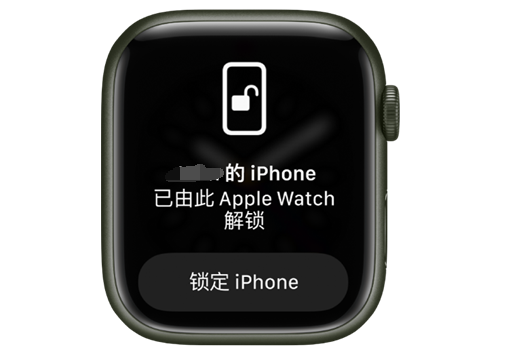 隆德苹果手机维修分享用 AppleWatch 解锁配备面容 ID 的 iPhone方法 