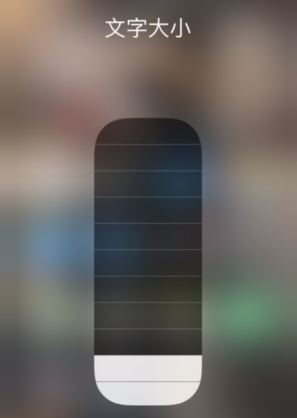 隆德苹果手机维修分享小技巧：在 iPhone 控制中心快速调节字体大小 