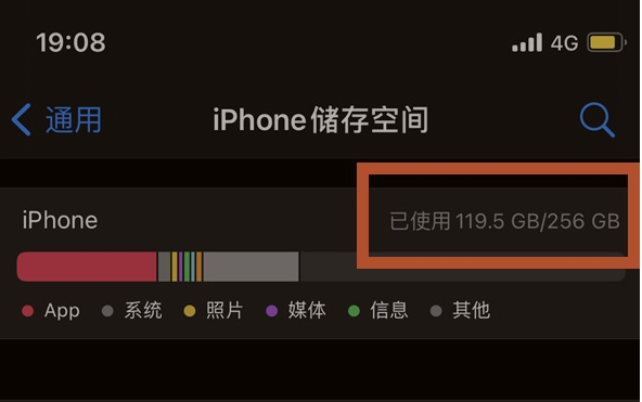 隆德苹果13维修分享iPhone13如何查看剩余内存 