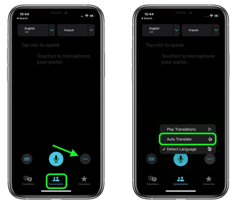 隆德苹果手机维修分享iOS 15 “翻译” App 新改进 